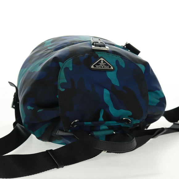 PRADA Backpack Nylon Multicolor Auth 162844V