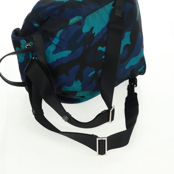 PRADA Backpack Nylon Multicolor Auth 162844V