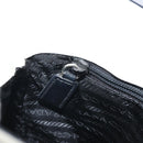 PRADA Shoulder Bag Patent leather White Silver Auth 162846-19