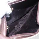 LOEWE Umhängetasche Leder Weiß Gold Auth 162858-10