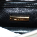 Miu Miu Chain Hand Bag Leather 2way Multicolor Gold Auth 162861V-18