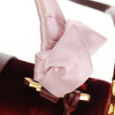 Miu Miu Hand Bag Velor 2way Red Gold Auth 162863SAV-22