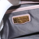 Miu Miu Matelasse Shoulder Bag Leather Gray Gold Auth 162864-19