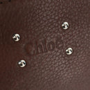 Chloe Mr Paddington Hand Bag Leather Brown Silver Auth 162866V-19