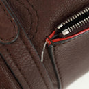 Chloe Mr Paddington Hand Bag Leather Brown Silver Auth 162866V-20