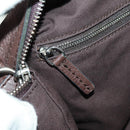 Chloe Mr Paddington Hand Bag Leather Brown Silver Auth 162866V-26