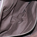 Chloe Mr Paddington Hand Bag Leather Brown Silver Auth 162866V-27