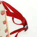 GUCCI Children's Strawberry Fairy Backpack PVC Red Silver 433578 Auth 162873SAM-15