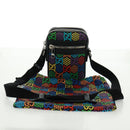 GUCCI GG Psychedelic Shoulder Bag Multicolor Silver 598103 Auth 162874M-12