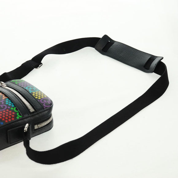 GUCCI GG Psychedelic Shoulder Bag Multicolor Silver 598103 Auth 162874M