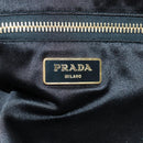 PRADA Pailletten Tragetasche Nylon Orange Schwarz Orig. 162878V-19