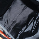 PRADA Pailletten Tragetasche Nylon Orange Schwarz Orig. 162878V-10