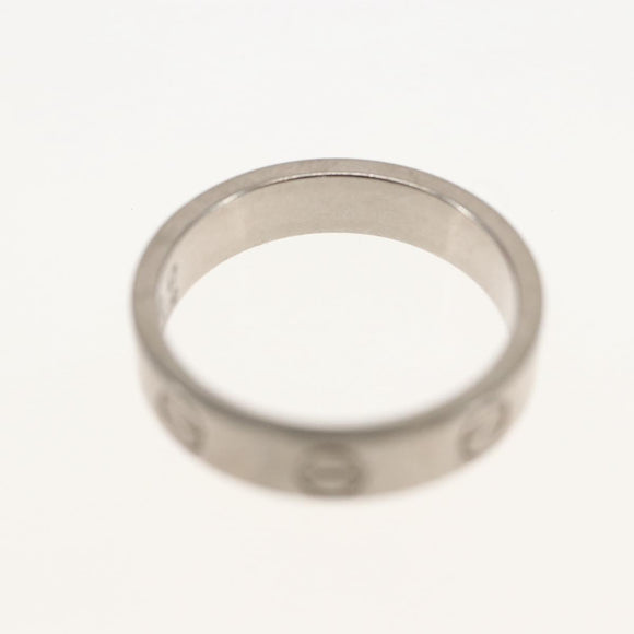 CARTIER Mini Love Ring 18K Gold(750) Silver Auth 162882SM