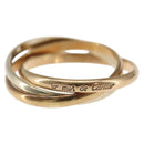 CARTIER Ring Trinity Ring 18K Gold(750) Gold Auth 162884SM-2