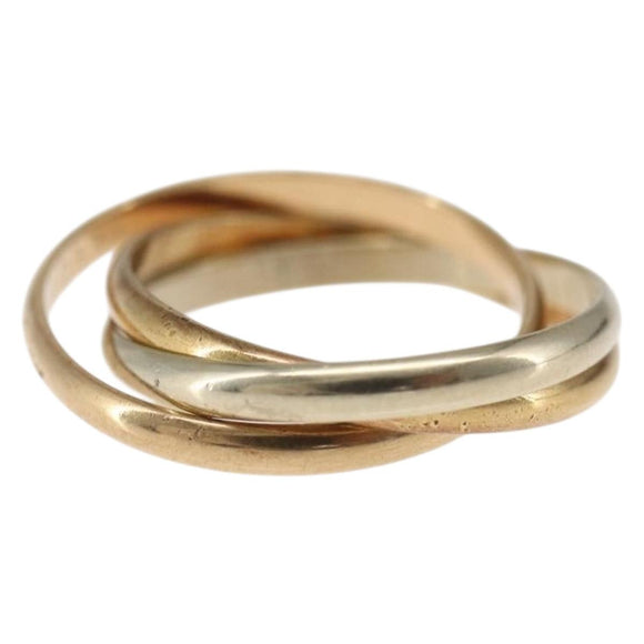 CARTIER Ring Trinity Ring 18K Gold(750) Gold Auth 162884SM