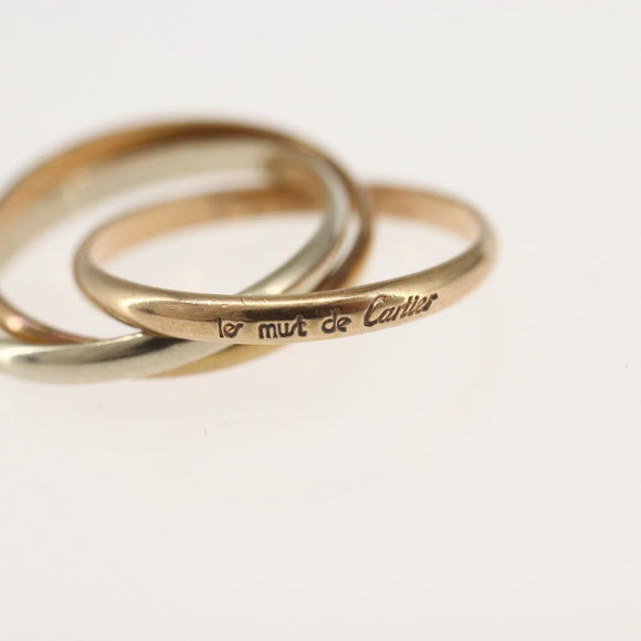 CARTIER Ring Trinity Ring 18K Gold(750) Gold Auth 162884SM