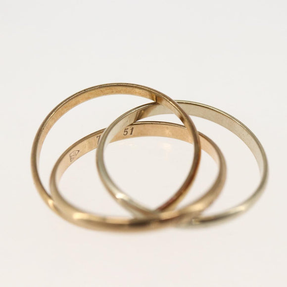CARTIER Ring Trinity Ring 18K Gold(750) Gold Auth 162884SM