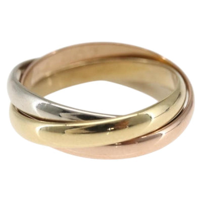 CARTIER RingTrinity Ring 18K Gold(750) Gold Auth 162885SM - 0