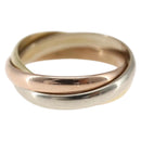 CARTIER RingTrinity Ring 18K Gold(750) Gold Auth 162885SM-3