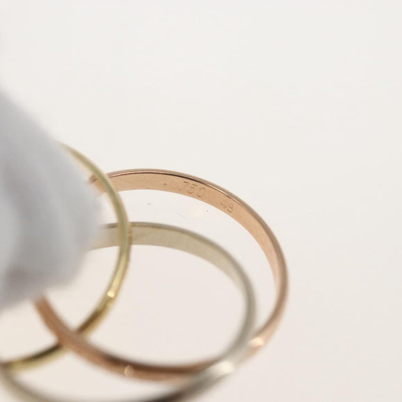 CARTIER Ring Trinity Ring 18K Gold(750) Gold Auth 162886SM