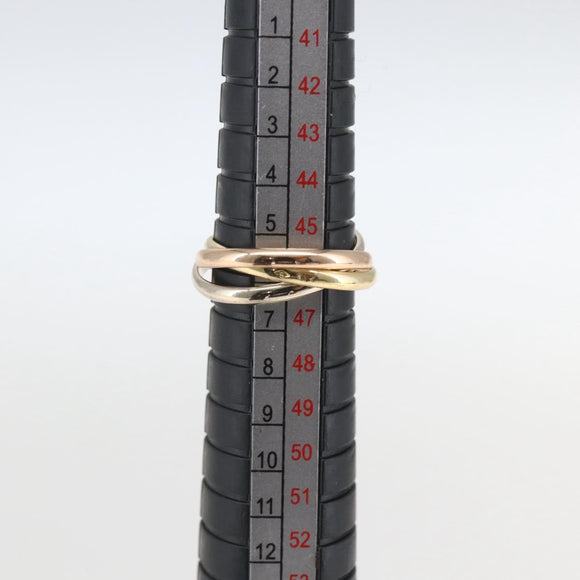 CARTIER Ring Trinity Ring 18K Gold(750) Gold Auth 162886SM