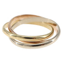 CARTIER Ring Trinity Ring 18K Gold(750) Gold Auth 162886SM-3