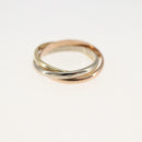 CARTIER Ring Trinity Ring 18K Gold(750) Gold Auth 162886SM-4
