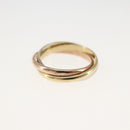CARTIER Ring Trinity Ring 18K Gold(750) Gold Auth 162886SM-5