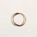 CARTIER Ring Trinity Ring 18K Gold(750) Gold Auth 162886SM-8
