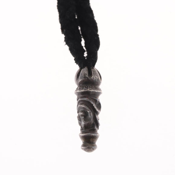 Chrome Hearts Shoehorn Leather Black Auth 162887SAM