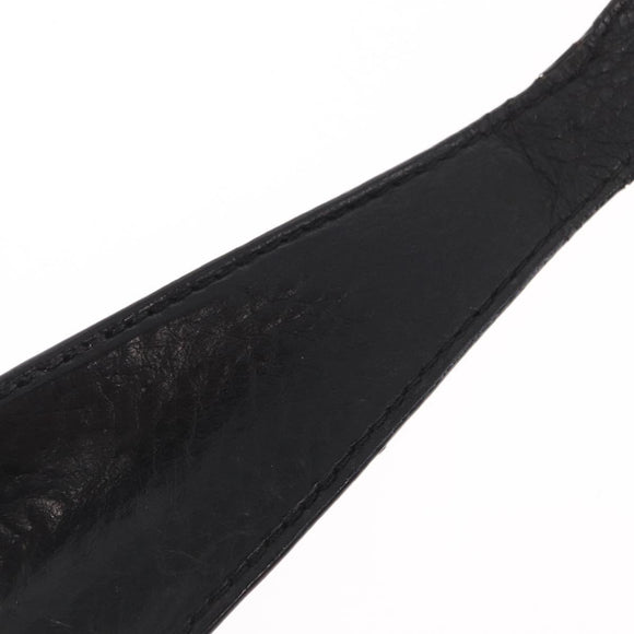 Chrome Hearts Shoehorn Leather Black Auth 162887SAM