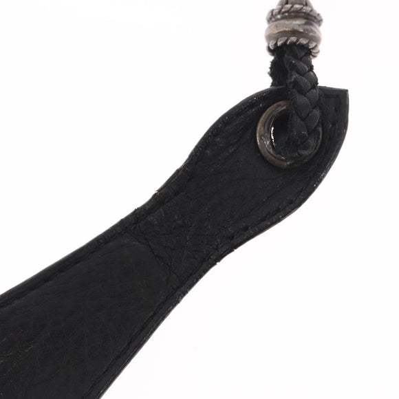 Chrome Hearts Shoehorn Leather Black Auth 162887SAM