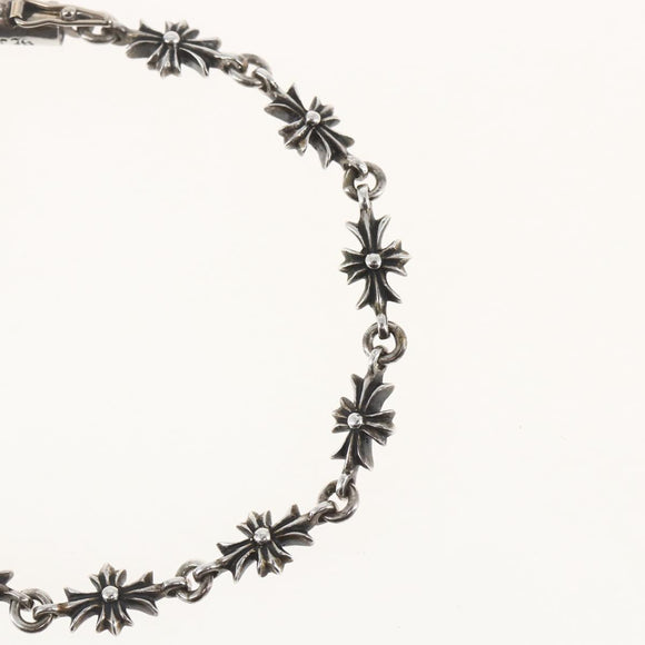Chrome Hearts Tiny CH Bracelet Ag925 Silver Auth 162891SM