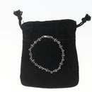 Chrome Hearts Tiny CH Bracelet Ag925 Silver Auth 162891SM-16