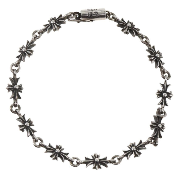 Chrome Hearts Tiny CH Bracelet Ag925 Silver Auth 162891SM