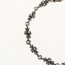 Chrome Hearts Tiny CH Bracelet Ag925 Silver Auth 162891SM-4