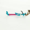 LOUIS VUITTON Zoom-kun LV Animals Necklace metal Gold Tone MP2928 Auth 162894M-10