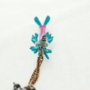 LOUIS VUITTON Zoom-kun LV Animals Necklace metal Gold Tone MP2928 Auth 162894M-13