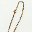 LOUIS VUITTON Zoom-kun LV Animals Necklace metal Gold Tone MP2928 Auth 162894M-6