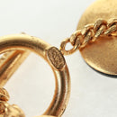 CHANEL Bracelet metal Black CC Auth 162895V-13
