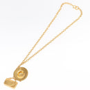 CHANEL Necklace metal Gold CC Auth 162902SM-13