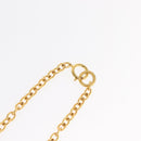 CHANEL Necklace metal Gold CC Auth 162902SM-19