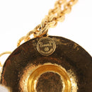 CHANEL Necklace metal Gold CC Auth 162902SM-11