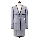 CHANEL Setup Cotton Purple CC Auth 162904M-1