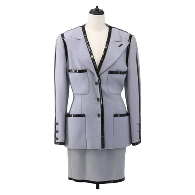 CHANEL Setup Cotton Purple CC Auth 162904M