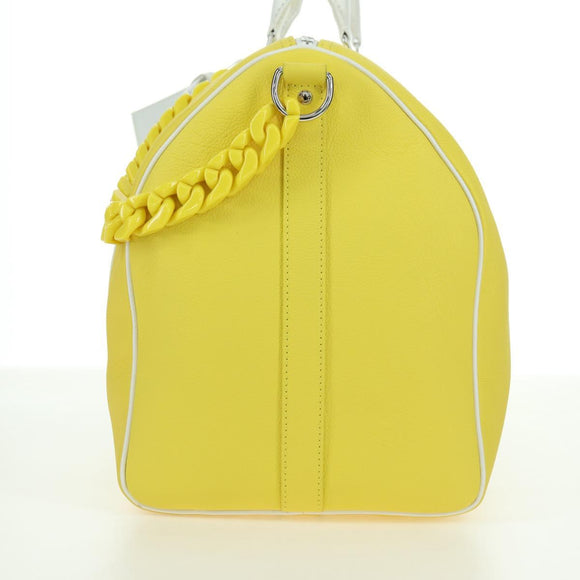LOUIS VUITTON Everyday Keepall Bandouliere 50 Bag Yellow M58748 LV Auth 162906SM