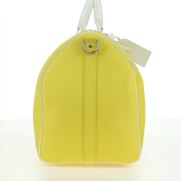 LOUIS VUITTON Everyday Keepall Bandouliere 50 Bag Yellow M58748 LV Auth 162906SM