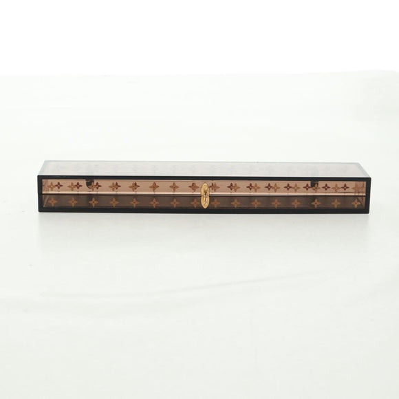 LOUIS VUITTON Monogram Chop Stick chopsticks Wood Brown LV Auth 162910M