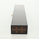 LOUIS VUITTON Monogram Chop Stick chopsticks Wood Brown LV Auth 162910M-9