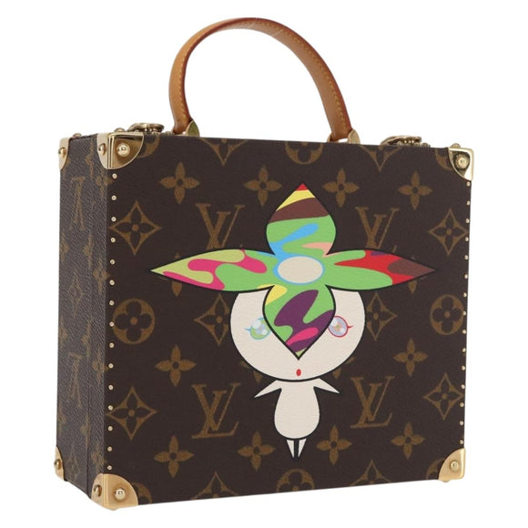 LOUIS VUITTON Takashi Murakami Flower Hatman Jewelry Box M92475 LV Auth 162912SM